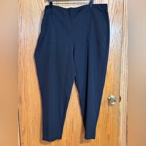 32 degrees black womens XXL pull‎ on pants lightweight and packable